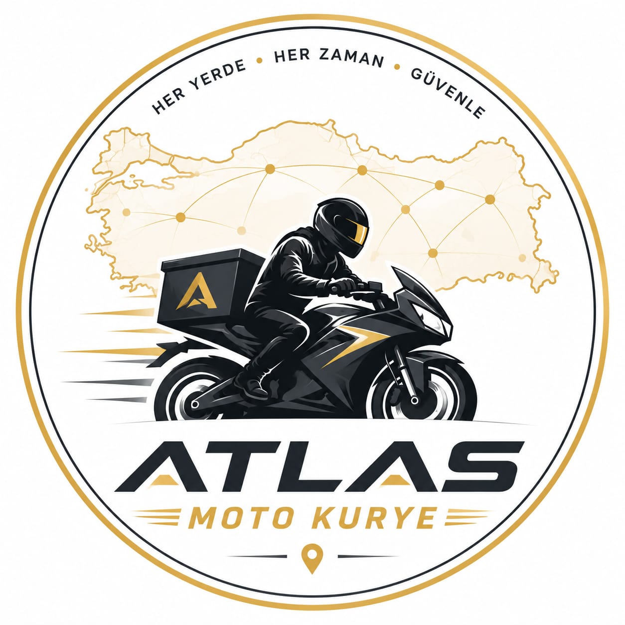 Atlas Kurye Logo